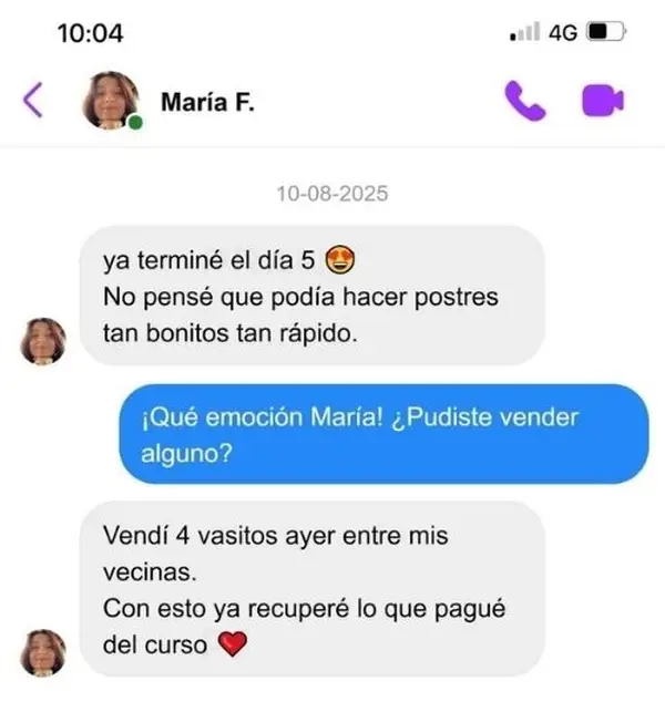 Portrait of a smiling woman.